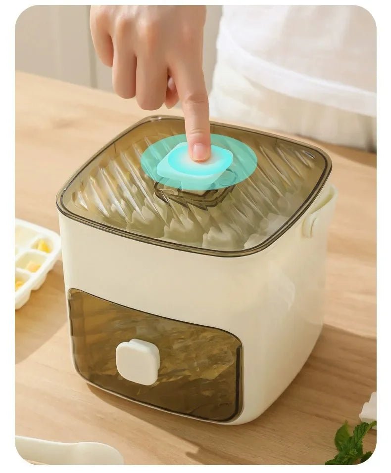 48 Grid Ice Cube Mold Reusable Refrigerator Ice Maker One - touch Easy Release Homemade Ice Cube Tray Mold Home Ice Making Tool - RELUX.STORE