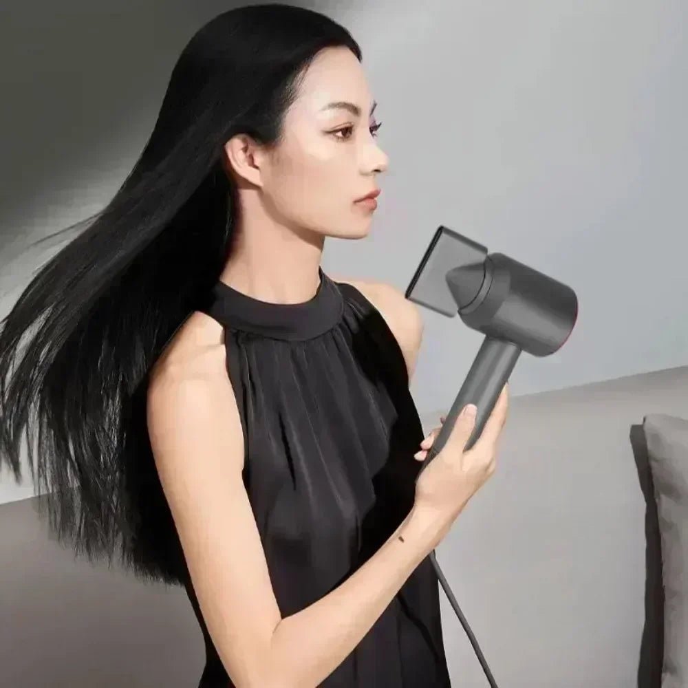 5 in 1 Professional Hair Dryer, with Hot and Cold Air Functionality - Lightweight and Thermostatic Styling Tool for Smooth Hair - RELUX.STORE