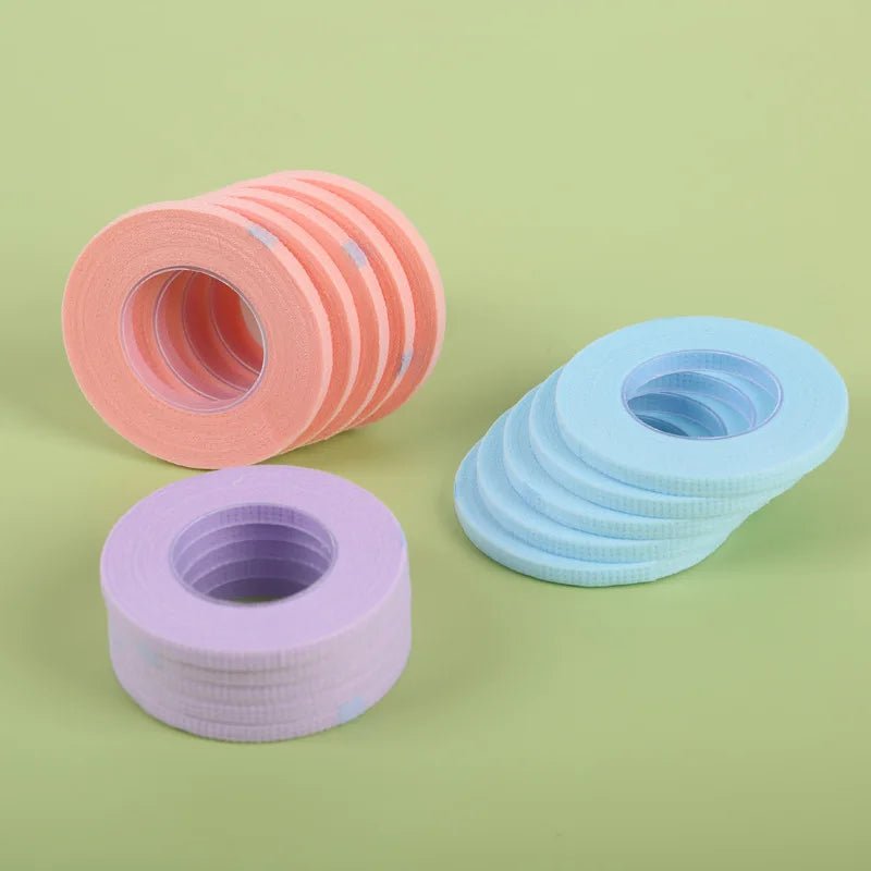 5/10pcs Micropore Tape for Eyelashes Lashes Extension Supplies Accessories Eyelash Tapes for Under Eyes Eyelash Extensions Tape - RELUX.STORE