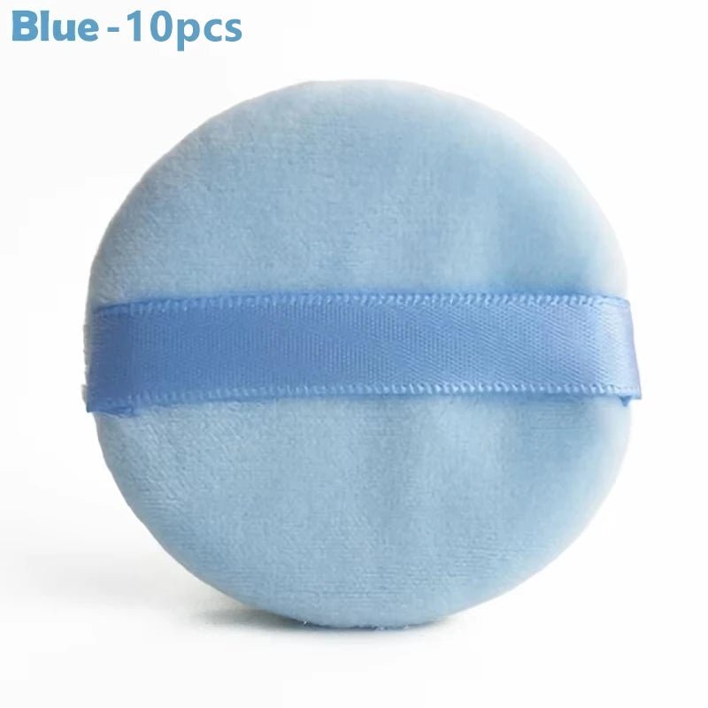 5/10Pcs Round Makeup Sponges Cosmetics Tools Soft Velvet Powder Puff Blender Sponges Facial Foundation Puffs Make Up Accessories - RELUX.STORE