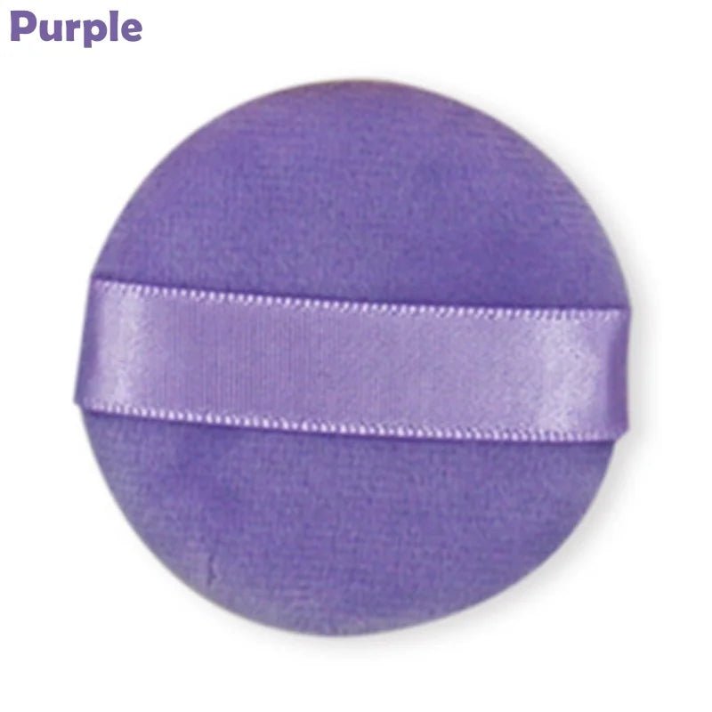 5/10Pcs Round Makeup Sponges Cosmetics Tools Soft Velvet Powder Puff Blender Sponges Facial Foundation Puffs Make Up Accessories - RELUX.STORE