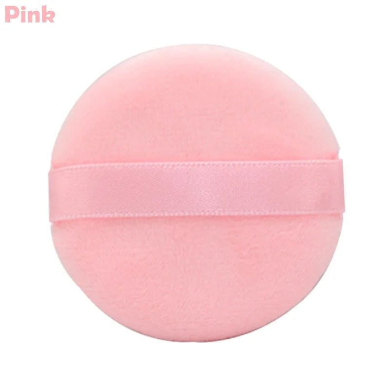 5/10Pcs Round Makeup Sponges Cosmetics Tools Soft Velvet Powder Puff Blender Sponges Facial Foundation Puffs Make Up Accessories - RELUX.STORE