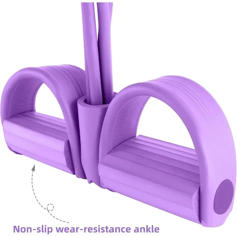 "6 - Level Resistance Band Tensioner – Home Fitness Equipment with Non - Slip Handles for Abdominal, Core & Yoga Training by Relux.Store" - RELUX.STORE