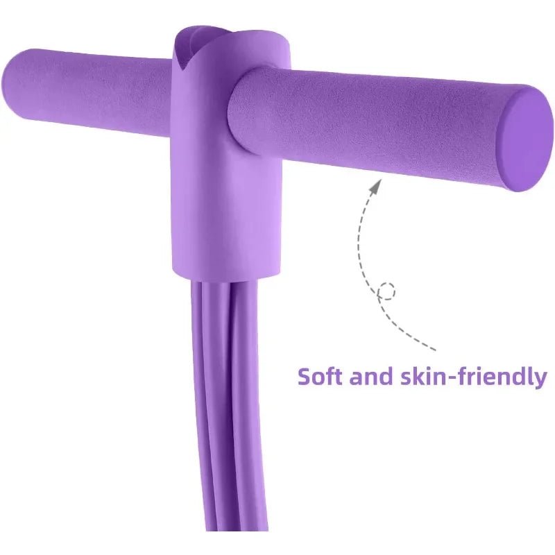 "6 - Level Resistance Band Tensioner – Home Fitness Equipment with Non - Slip Handles for Abdominal, Core & Yoga Training by Relux.Store" - RELUX.STORE