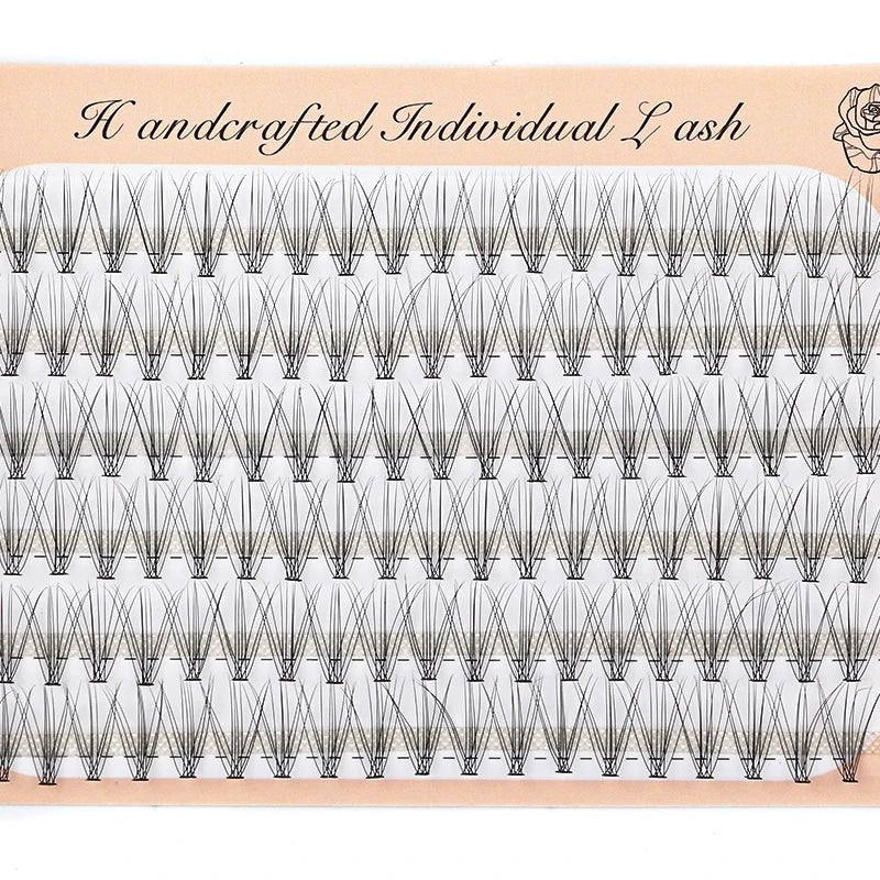 6 Rows 120 Bundles Eyelash Extension Natural Russian Volume Faux Cils Eyelashes Individual 10/20/30D Cluster False Lashes Makeup - RELUX.STORE