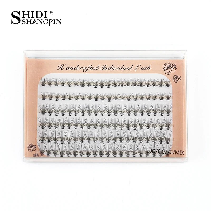 6 Rows 120 Bundles Eyelash Extension Natural Russian Volume Faux Cils Eyelashes Individual 10/20/30D Cluster False Lashes Makeup - RELUX.STORE