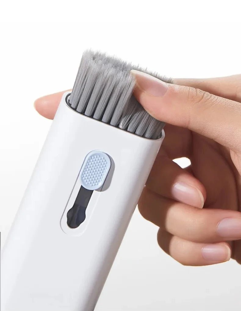 7 in 1 Computer Keyboard Cleaner Brush Kit Earphone Cleaning Pen For Headset Keyboard Cleaning Tools Cleaner Keycap Puller Kit - RELUX.STORE