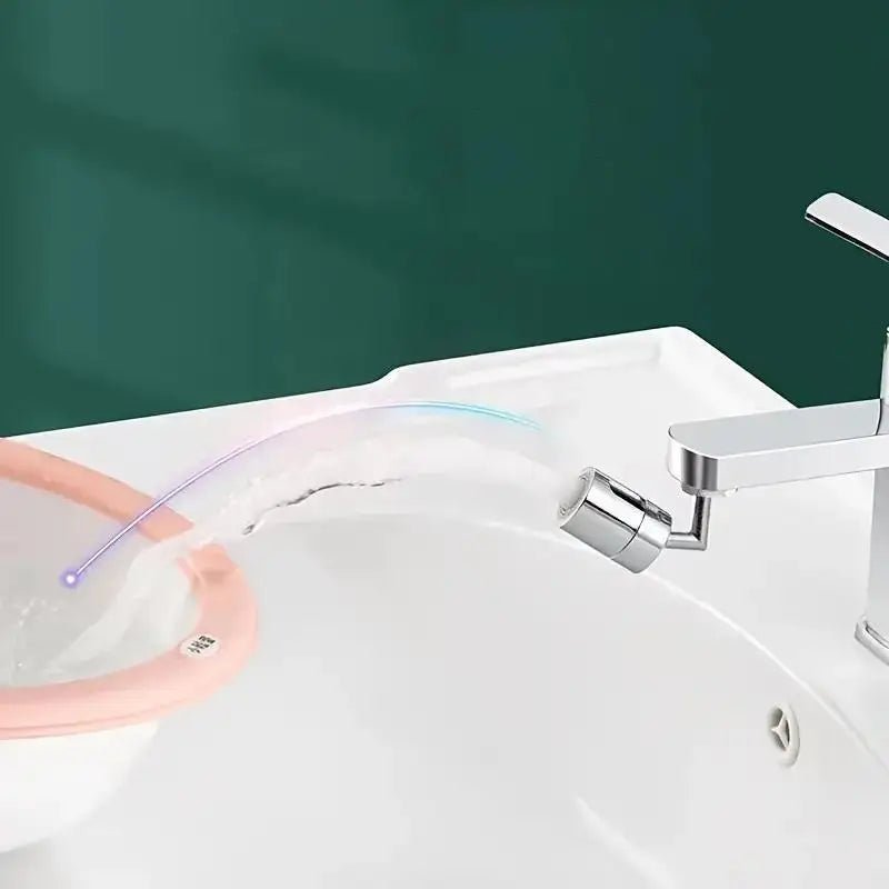 720 Degree Rotating Faucet Bubbler Single Mode Universal Faucet Extender Adapter Kitchen Bathroom Splash Proof Faucet Nozzle - RELUX.STORE