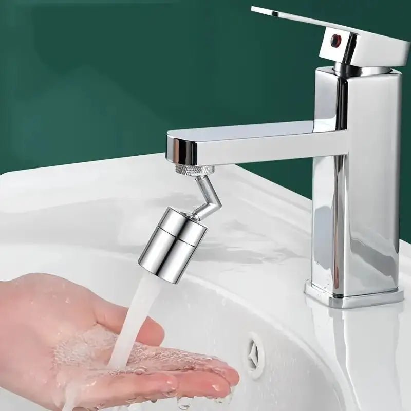 720 Degree Rotating Faucet Bubbler Single Mode Universal Faucet Extender Adapter Kitchen Bathroom Splash Proof Faucet Nozzle - RELUX.STORE