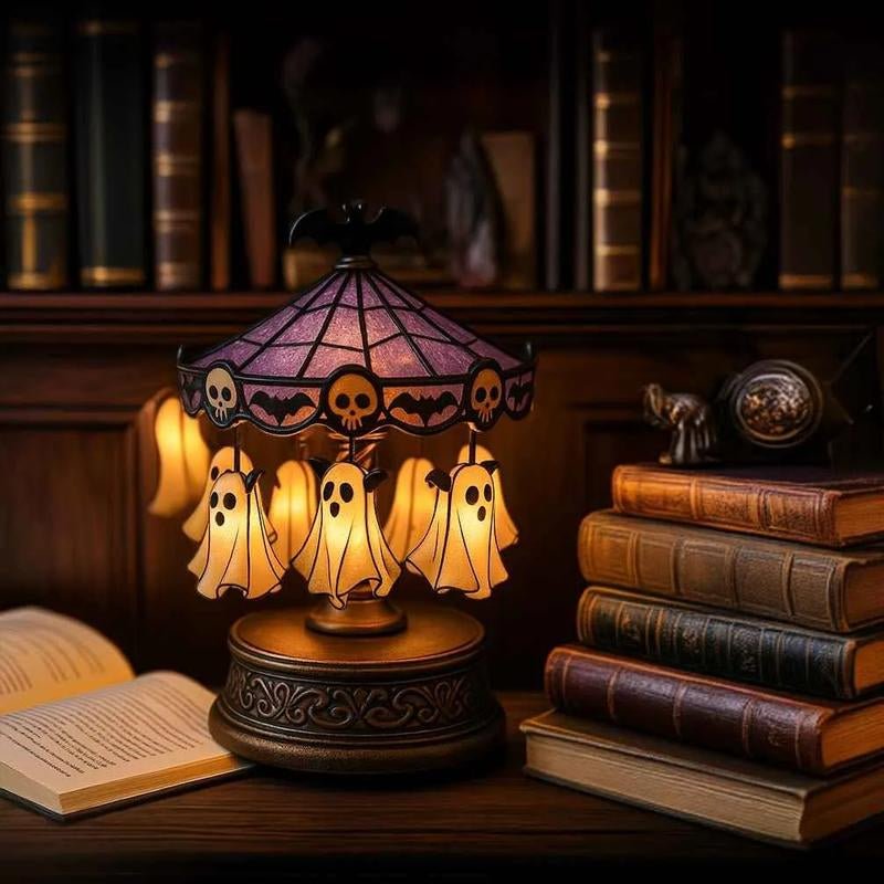 Ghost Carousel Lights - Halloween Limited Edition