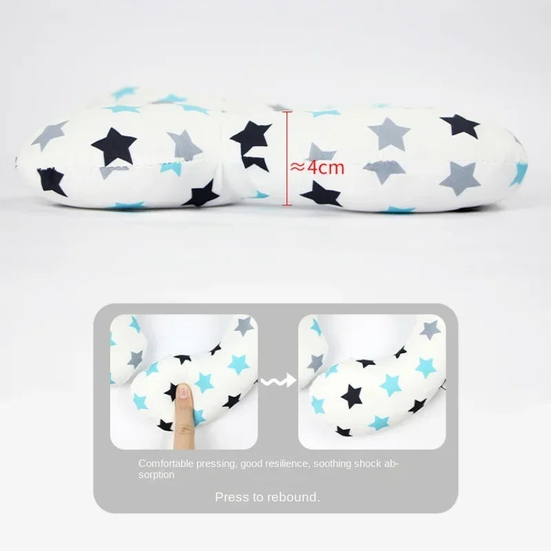 New Baby Pillow Protective Travel Car Seat Head Neck Support Pillows Newborn Children U Shape Headrest Toddler Cushion 0-3 Years