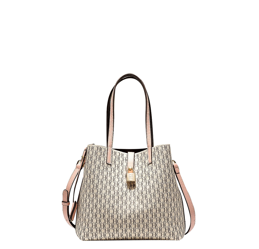 CH Premium Versatile Leather Crossbody Bag Ladies Large Capacity Daily Commuter Tote Bag Letter Print Design Ladies Fashion RELUX.STORE