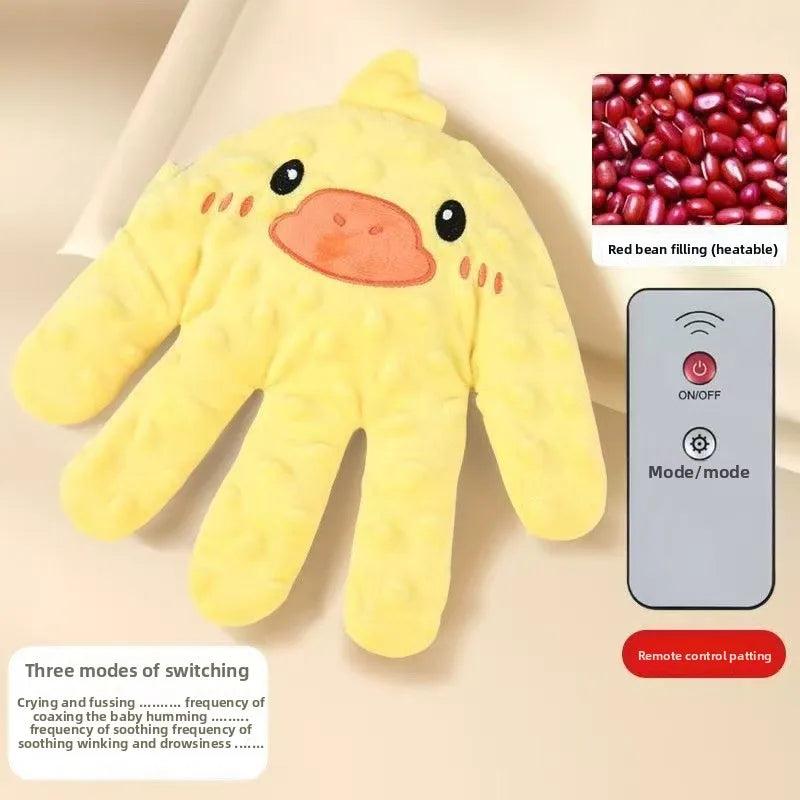 0-3Y Electric Baby Soothing Palm Hand Automatic Patting Sleep Companion Beater Sleeping Aid Pillow soother Toys for Calming Baby