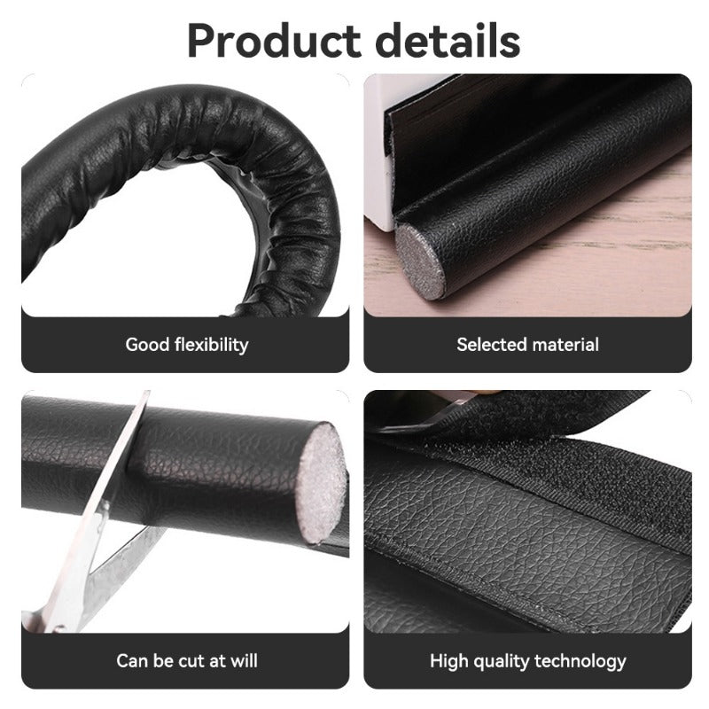 Adjustable Door Bottom Seal Strip Weatherstrip Under Door Draft Stoppers Anti - Cold Windproof Gaps Blocker House Acoustic Foam - RELUX.STORE