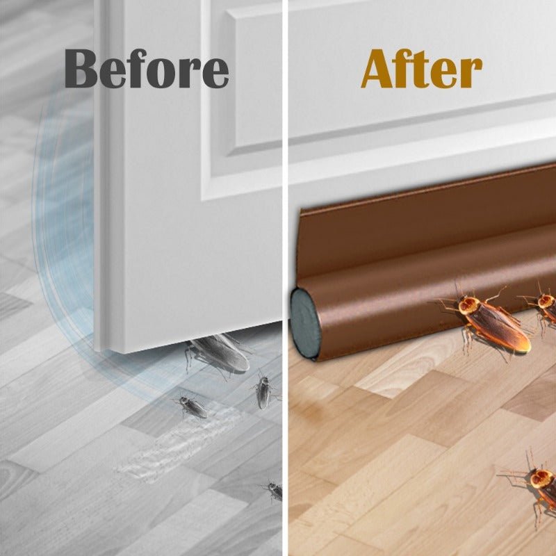 Adjustable Door Bottom Seal Strip Weatherstrip Under Door Draft Stoppers Anti - Cold Windproof Gaps Blocker House Acoustic Foam - RELUX.STORE