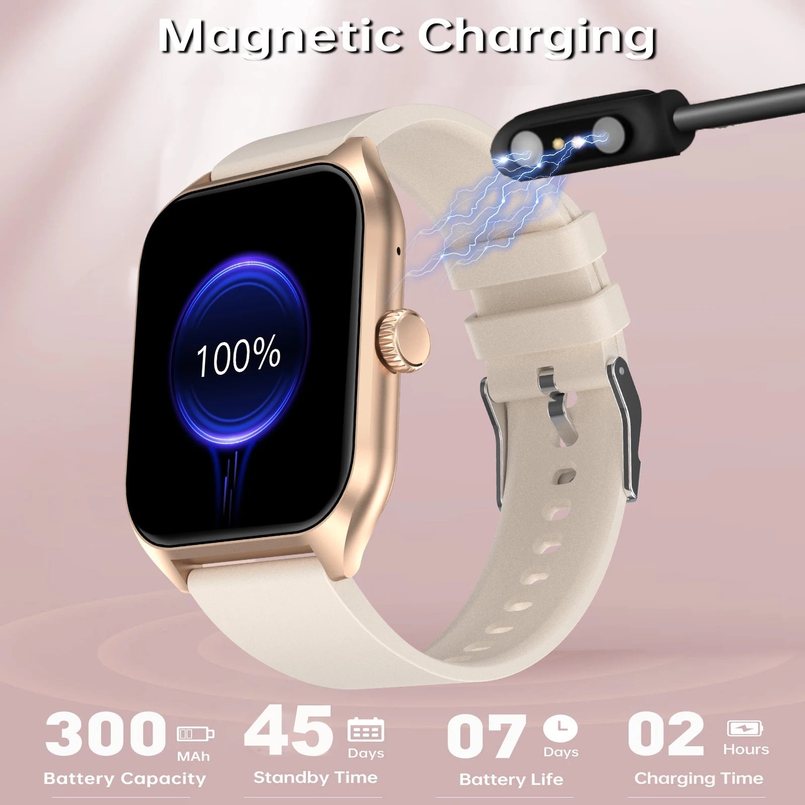 AI Voice Assistant Smart Watch for Men Women, 1.96'' HD Screen Activity Trackers with 100+Sports/ Sleep/ Heart Rate Monitor - RELUX.STORE