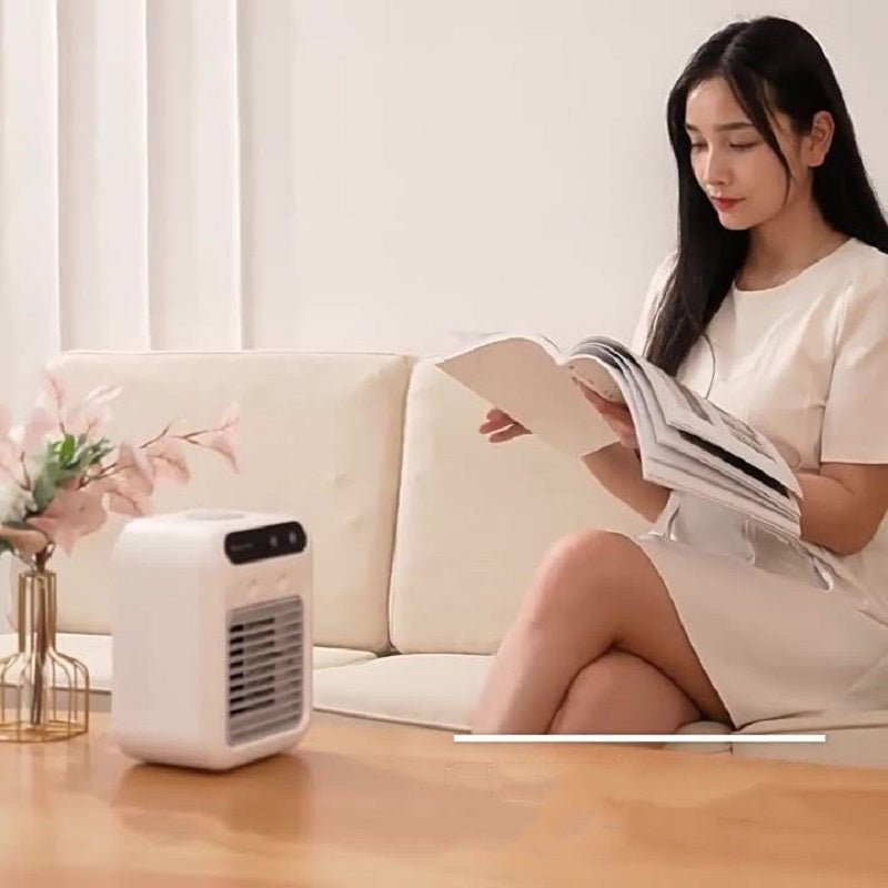 Air Conditioner Air Cooler Fan Water Cooling Fan Air Conditioning for Room Office Portable Air Conditioner Cars - RELUX.STORE