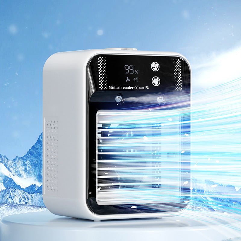 Air Conditioner Air Cooler Fan Water Cooling Fan Air Conditioning for Room Office Portable Air Conditioner Cars - RELUX.STORE