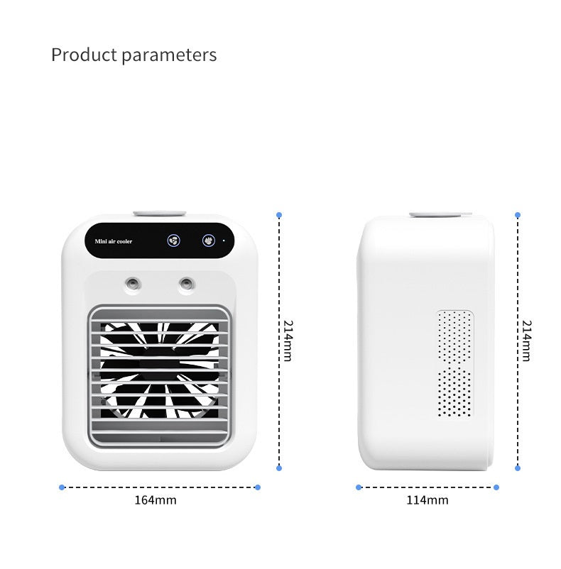 Air Conditioner Air Cooler Fan Water Cooling Fan Air Conditioning for Room Office Portable Air Conditioner Cars - RELUX.STORE