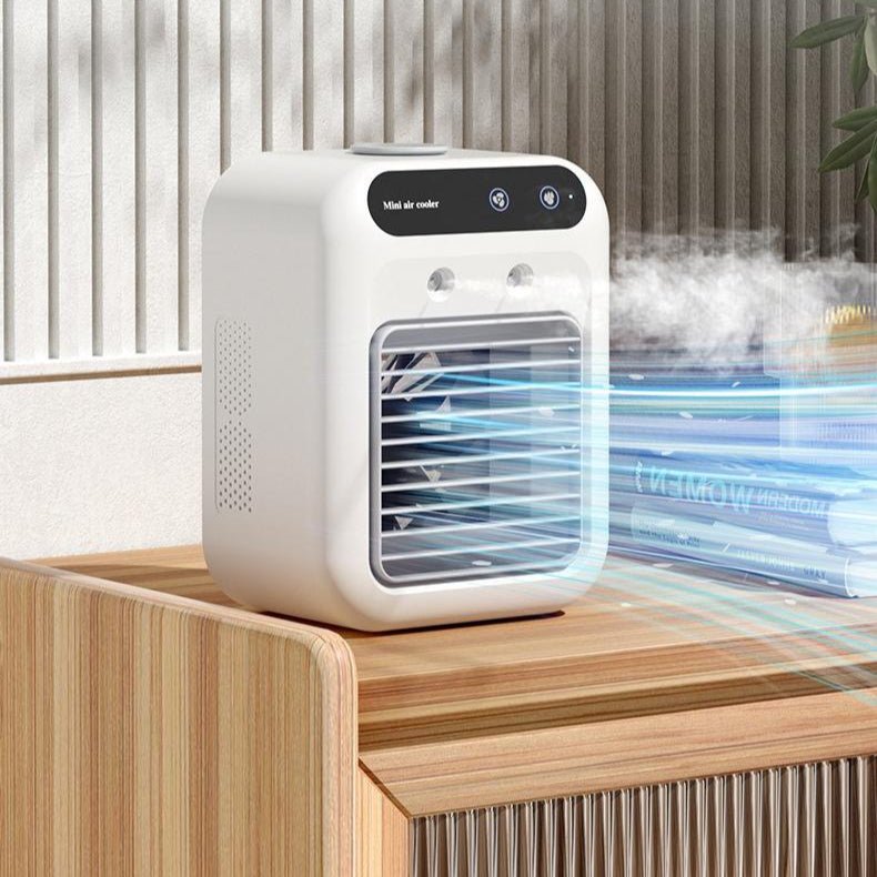 Air Conditioner Air Cooler Fan Water Cooling Fan Air Conditioning for Room Office Portable Air Conditioner Cars - RELUX.STORE