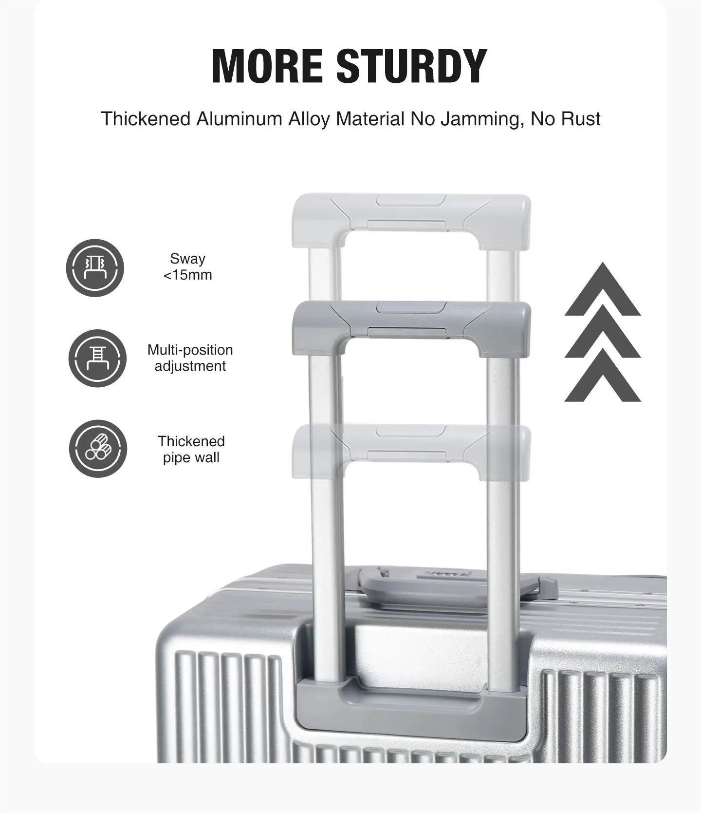 AIWEINY 2025 Aluminum Frame Suitcase PC Hard Shell Pressure - Resistant Travel Luggage, 360° Silent Swivel Wheels, with TSA Lock. - RELUX.STOREAIWEINY 2025 Aluminum Frame Suitcase PC Hard Shell Pressure - Resistant Travel Luggage, 360° Silent Swivel Wheels, with TSA Lock.