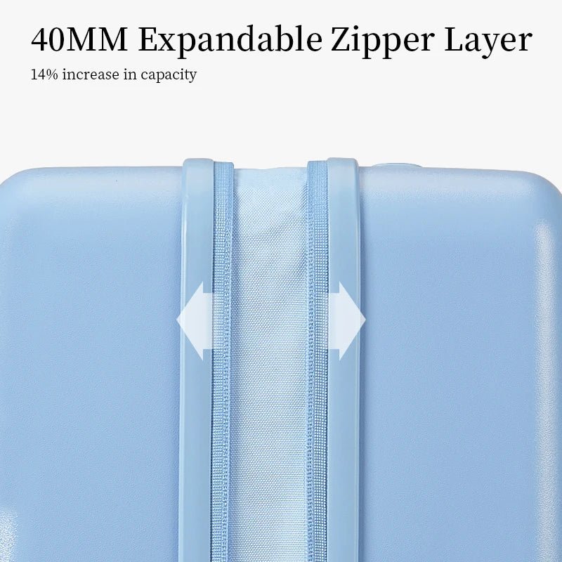 AJI Women Luggage Travel Suitcase Fashions Side Opening Carry On Luggage Expanding Capacity Trolley Case For Men 20 24 26 Inch - RELUX.STOREAJI Women Luggage Travel Suitcase Fashions Side Opening Carry On Luggage Expanding Capacity Trolley Case For Men 20 24 26 Inch