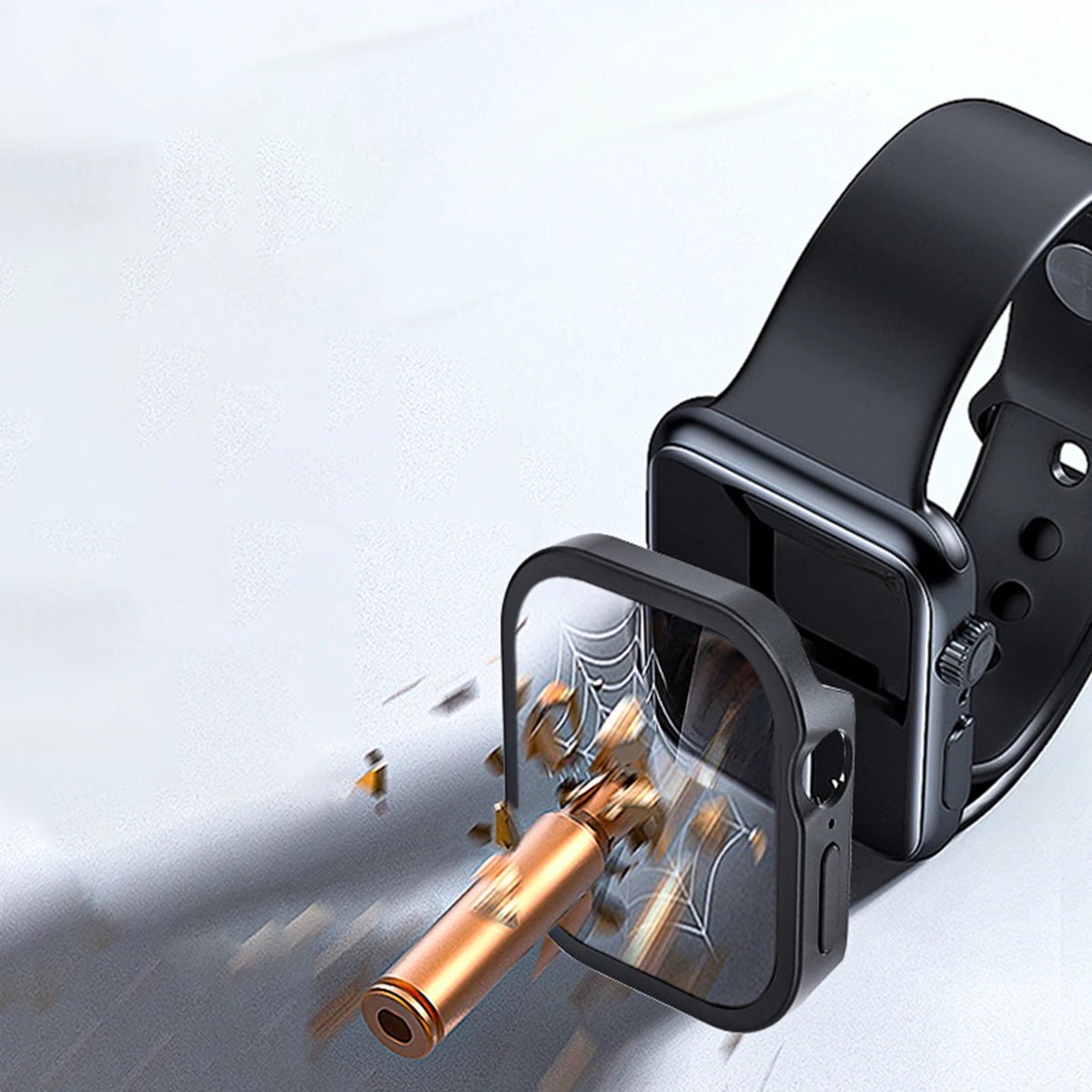 Aluminum Alloy Waterproof Case for Apple Watch Ultra 2 49mm 46mm 45mm 44mm 42mm Metal Full Coverage Iwatch Series 10 9 8 7 6 SE - RELUX.STORE
