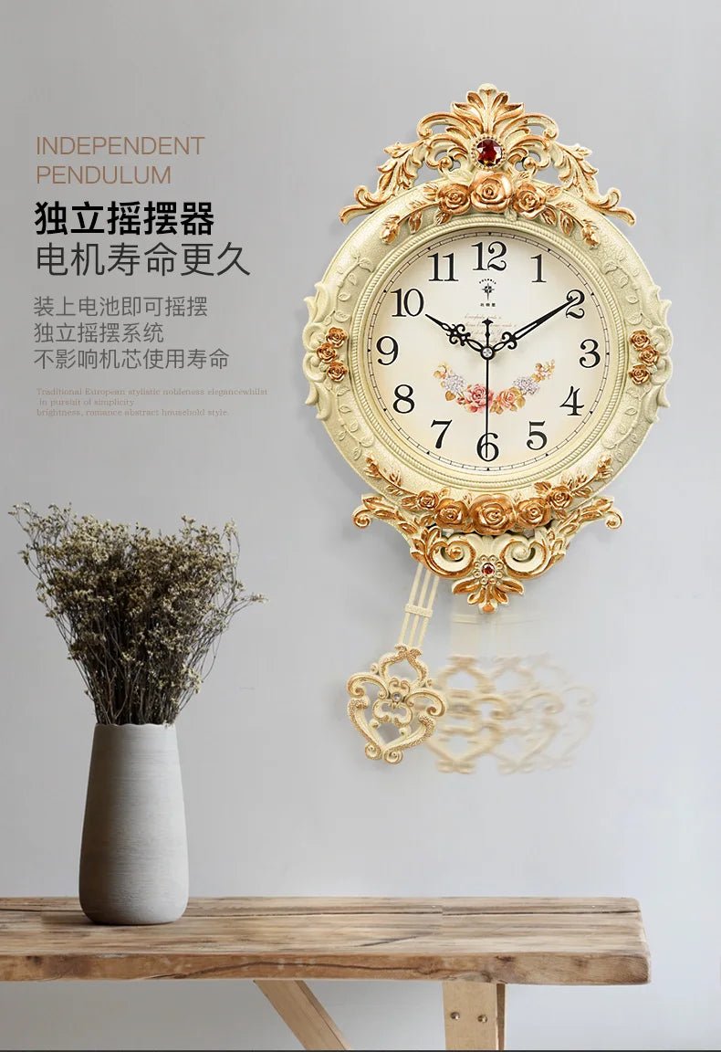 Art Mural Luxury Wall Clocks Modern Bedrooms Creative Simple Wall Watch Nordic Minimalist Reloj De Pared Home Decoration - RELUX.STORE