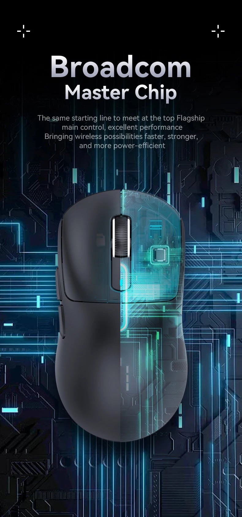 Attack Shark X3Pro X3 Wireless Mouse Lightweight PAW3395 26000dpi Tri - Mode Connection Macro Gaming Mouse for Win/Xbox/PS/Mac - RELUX.STORE