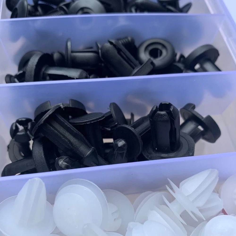 Auto Fastener Clip Mixed Car Body Push Retainer Pin Rivet Bumper Door Trim Panel Fastener Kit Car Clips Box or Bag packaging - RELUX.STORE