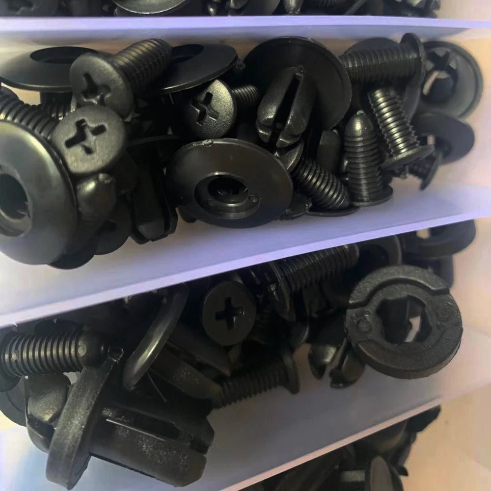Auto Fastener Clip Mixed Car Body Push Retainer Pin Rivet Bumper Door Trim Panel Fastener Kit Car Clips Box or Bag packaging - RELUX.STORE