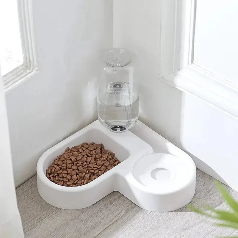 “Automatic Pet Water & Food Bowl – Multi - Functional Cat & Dog Feeding and Drinking Station, Moisture - Proof Dual - Use Bowl” - RELUX.STORE