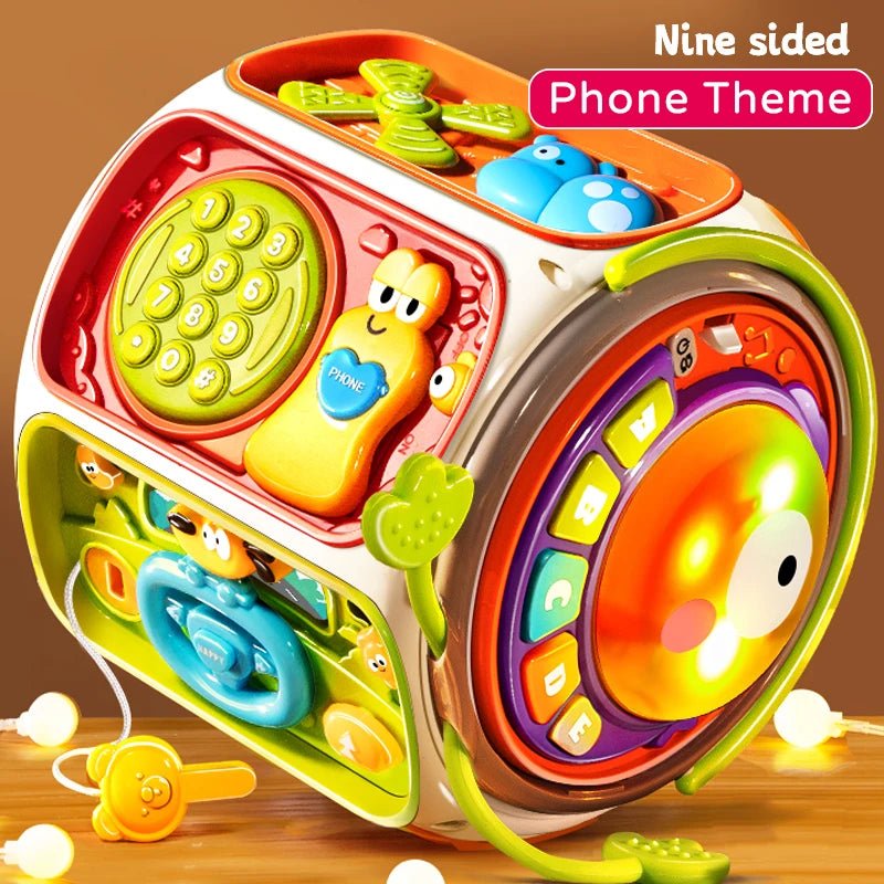 “Baby Cell Phone Toy – Musical Mobile Speaker with Lights & Sound, Educational Development Toy for 12 - Month - Old Kids, Perfect Gift” - RELUX.STORE