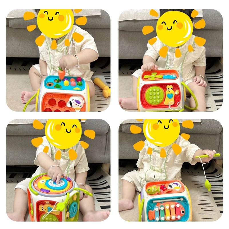 “Baby Cell Phone Toy – Musical Mobile Speaker with Lights & Sound, Educational Development Toy for 12 - Month - Old Kids, Perfect Gift” - RELUX.STORE