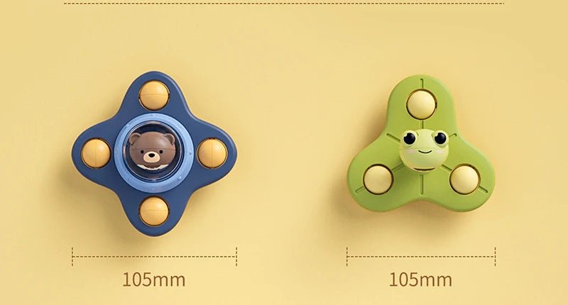 "Baby Montessori Spin Cup Top β Bath Toy with Suction, Rotating Rattles & Sensory Fidget Spinner for Early Learning" πΌπβ¨ - RELUX.STORE