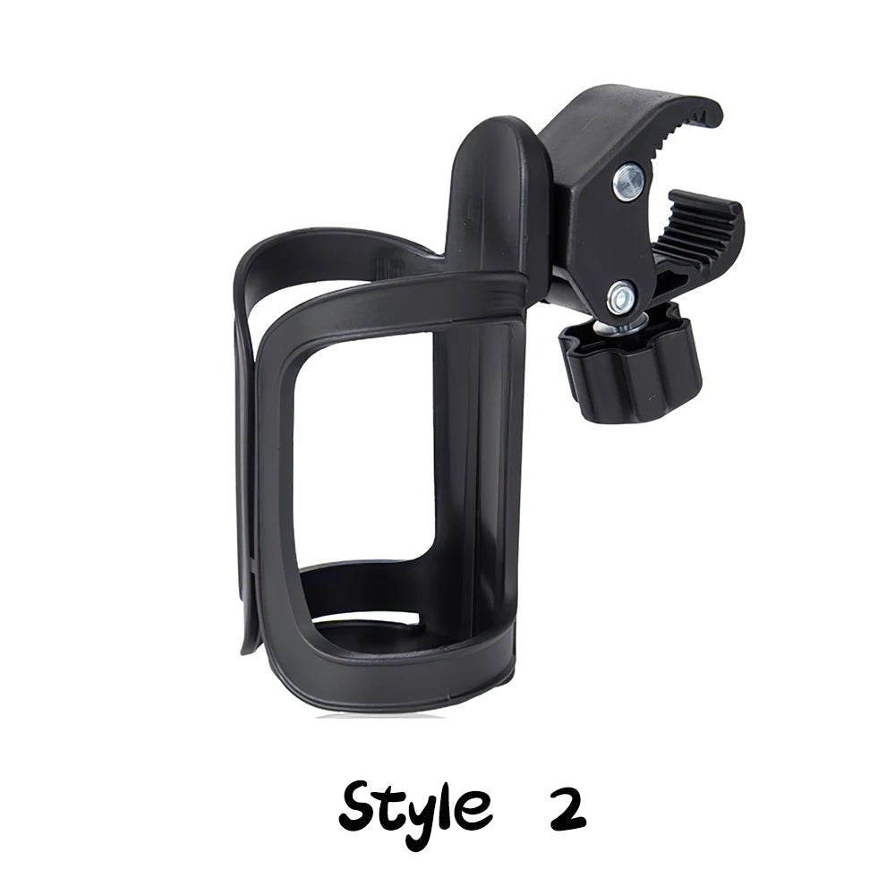 "Baby Stroller Coffee & Phone Holder – Universal Cup and Mobile Holder for Stroller, Pram, and Buggy Accessories" - RELUX.STORE