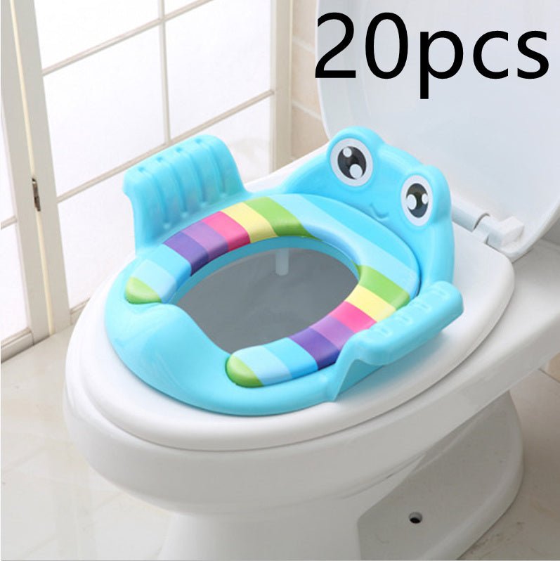 “Baby & Toddler Toilet Seat – Soft Comfortable Kids Potty Trainer Seat for Children | Safe & Adjustable Toilet Training Solution” - RELUX.STORE