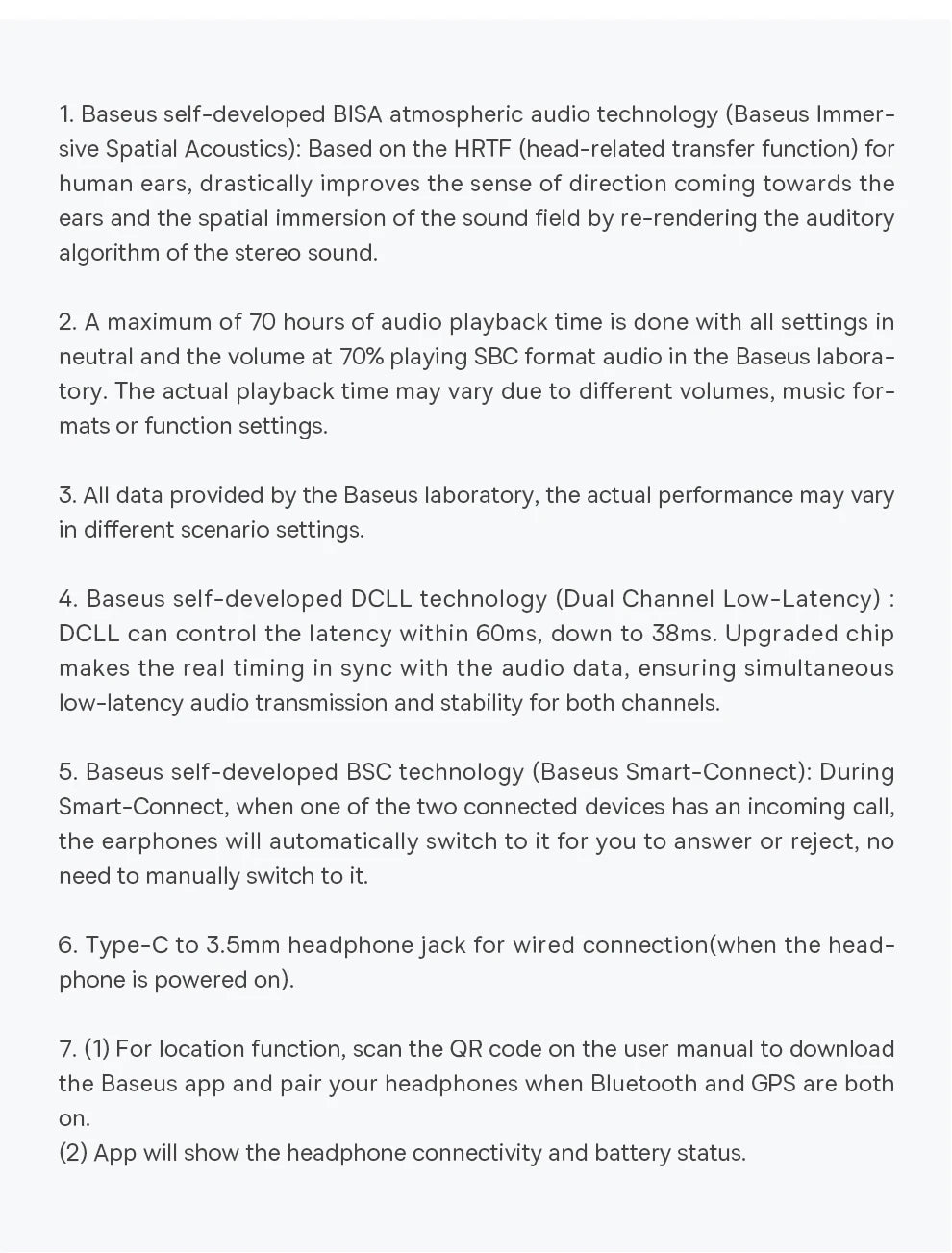Baseus Bowie D05 Wireless Headphones – 3D Spatial Audio, Bluetooth 5.3, 40mm Drivers, Foldable Over - Ear Headset with 70H Playback - RELUX.STORE