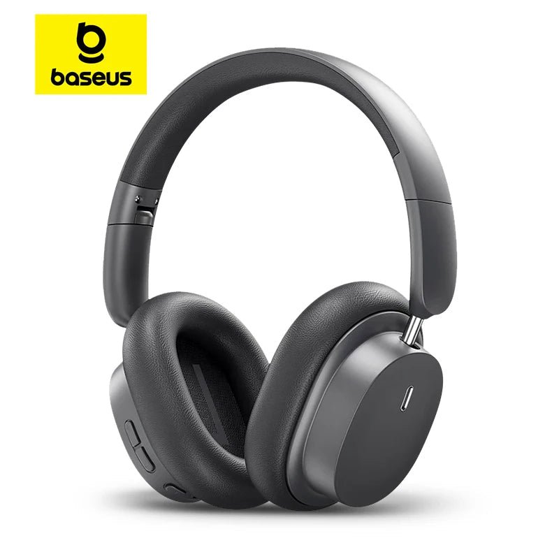 Baseus Bowie D05 Wireless Headphones – 3D Spatial Audio, Bluetooth 5.3, 40mm Drivers, Foldable Over - Ear Headset with 70H Playback - RELUX.STORE
