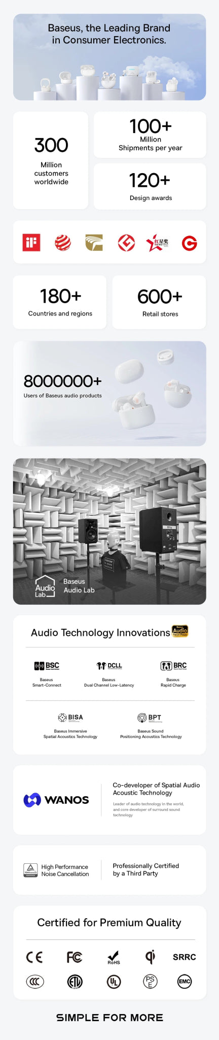 Baseus Bowie E16 Wireless Earphones Bluetooth 5.3 TWS Earbuds IPX4 Waterproof Earphone 30H Playtime 13mm Driver HIFI Headphones - RELUX.STORE