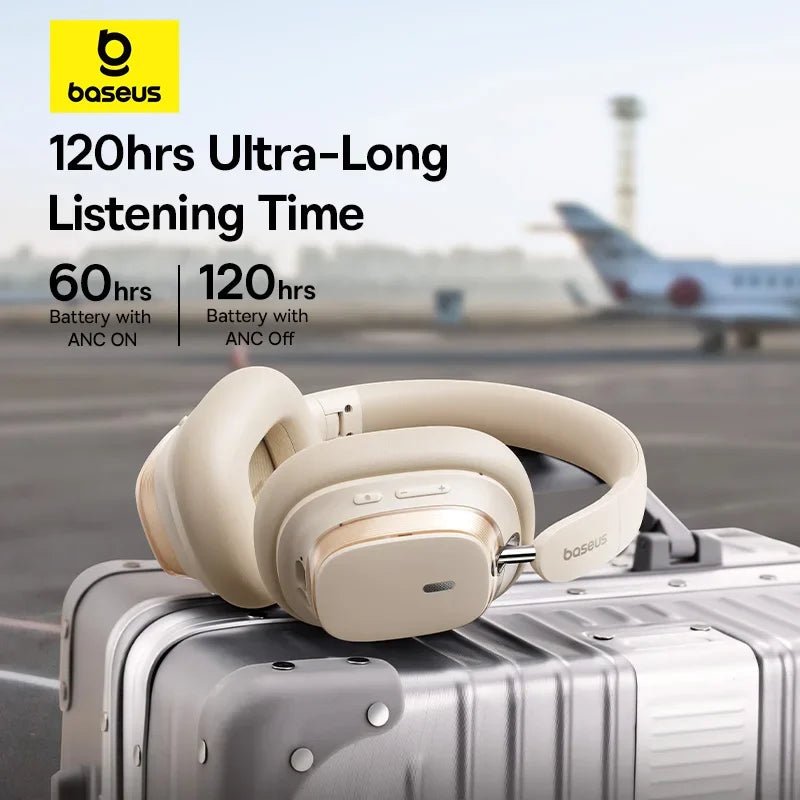 π§ Baseus Bowie H1s Wireless Over - Ear Headphones β Hi - Res Spatial Audio & 46dB Noise Cancelling πΆ - RELUX.STORE