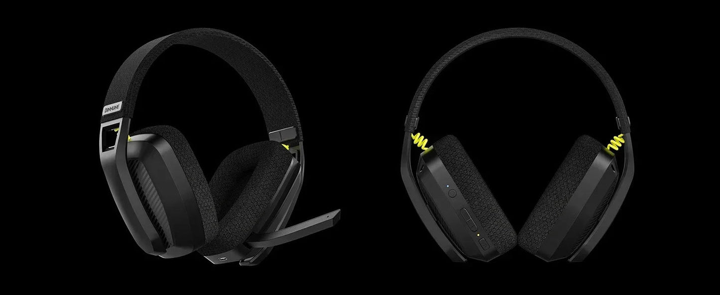 BINNUNE BW06 2.4GHz Wireless Gaming Headset – Bluetooth Headphones with Mic for PS5, PS4, PC & Mac - RELUX.STORE