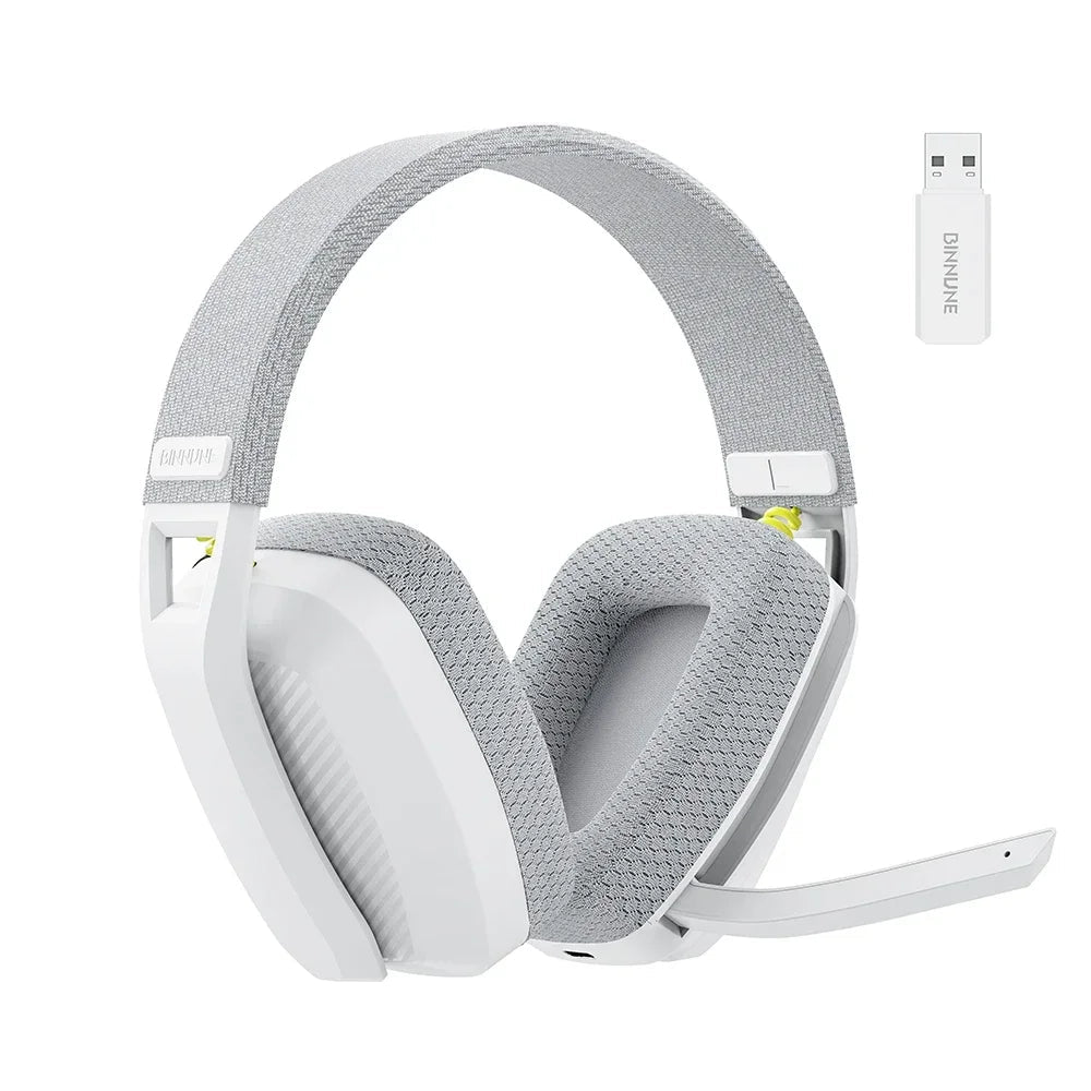 BINNUNE BW06 2.4GHz Wireless Gaming Headset – Bluetooth Headphones with Mic for PS5, PS4, PC & Mac - RELUX.STORE