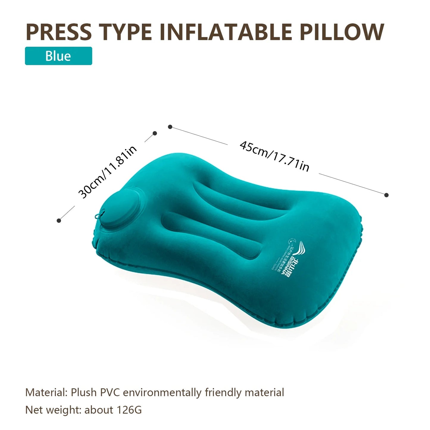“BISINNA Inflatable Camping Pillow – Ultralight Travel & Hiking Air Pillow for Neck & Lumbar Support, Portable Outdoor Sleeping Cushion” - RELUX.STORE