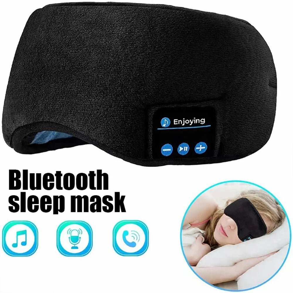 “Bluetooth Earphones Headband – Wireless Sports & Sleep Headset, Elastic Music Eye Mask, Comfortable Bluetooth Headphones for Running, Gym & Sleeping” - RELUX.STORE