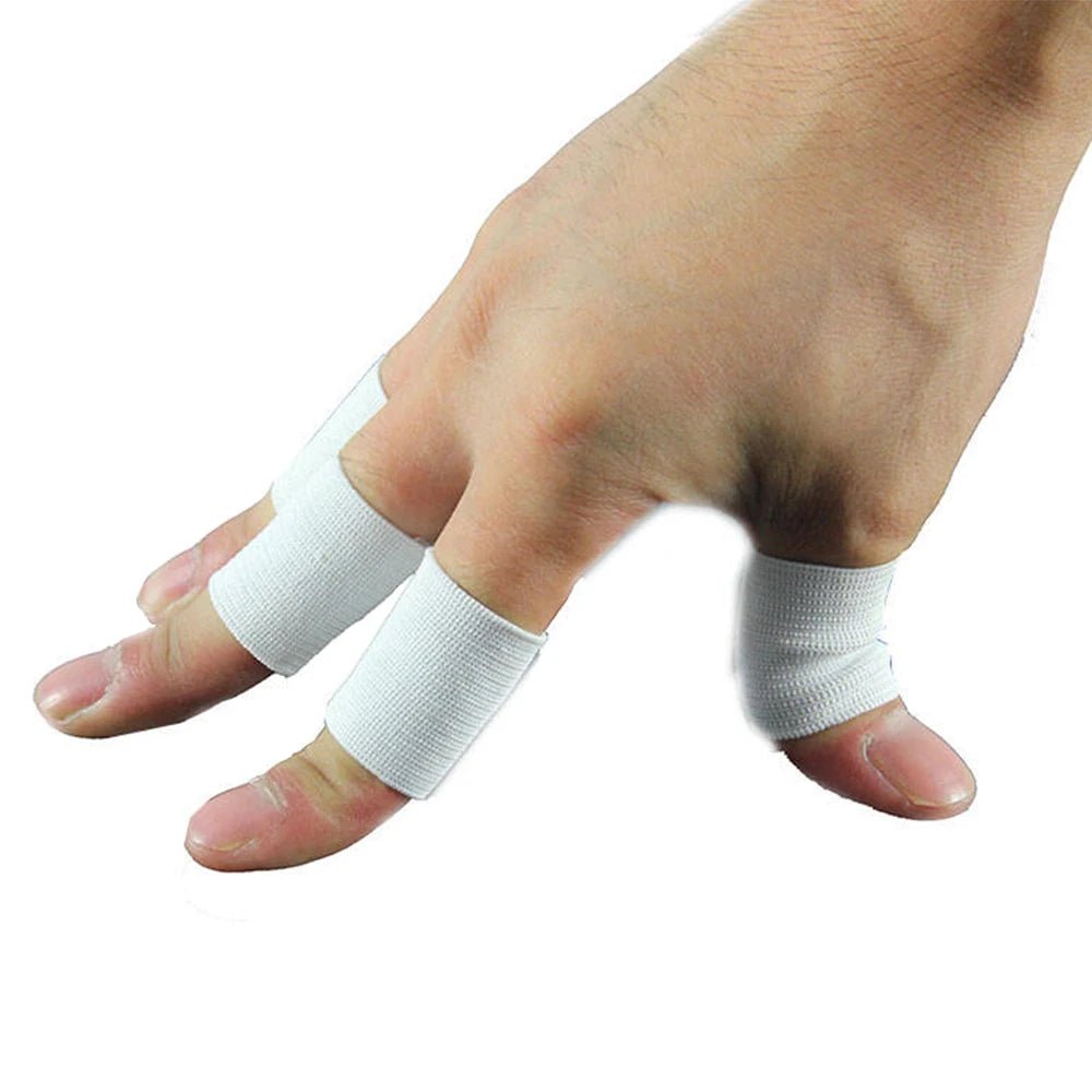 "BraceTop 10pcs Stretchy Sports Finger Sleeves – Arthritis & Finger Support Guards for Basketball, Volleyball & Outdoor Activities by Relux.Store" - RELUX.STORE