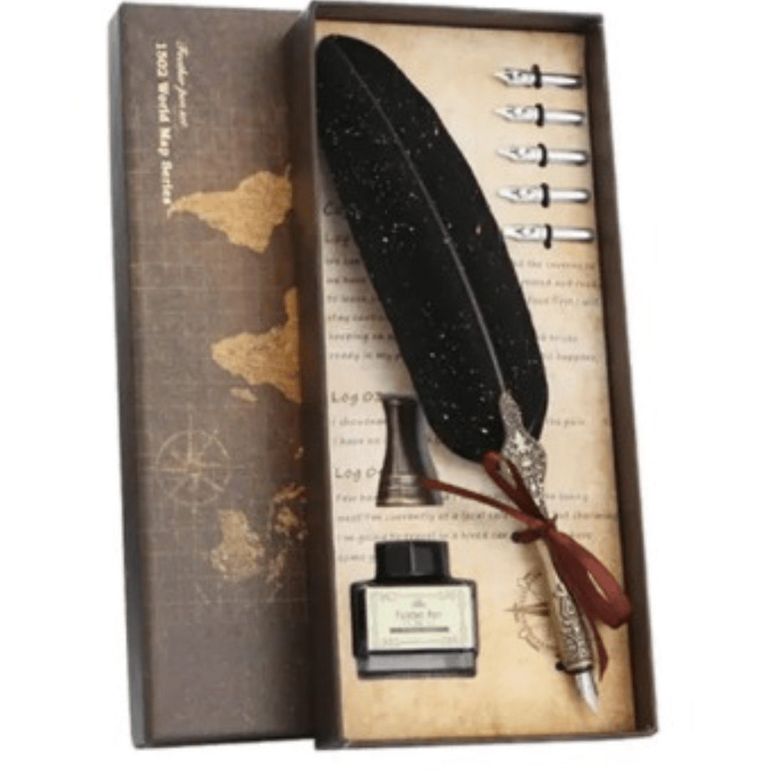 Calligraphy Feather Pen Set - RELUX.STORE