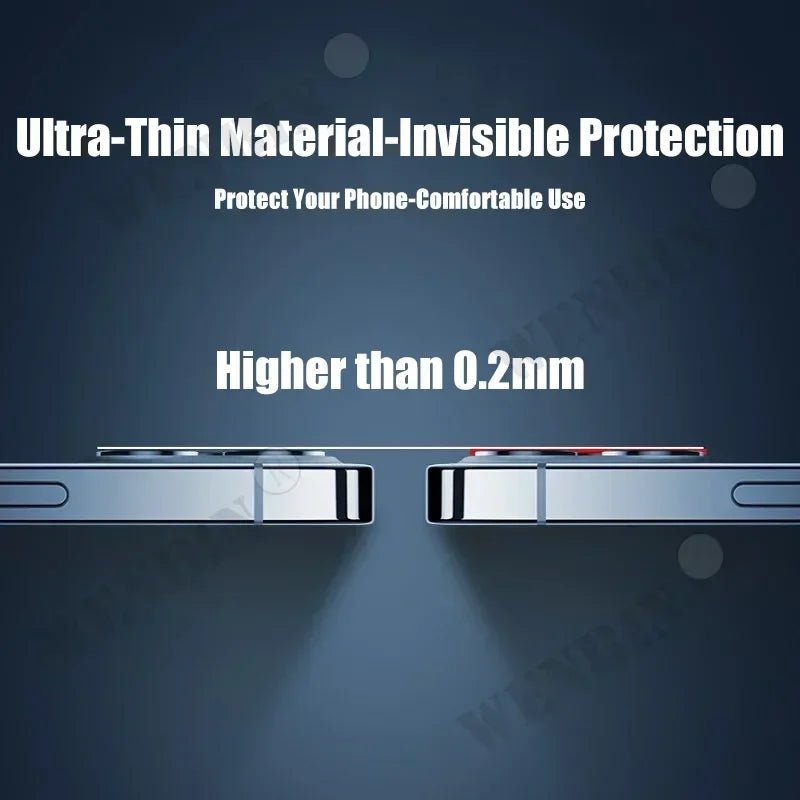 Camera Lens Protector Glass for iPhone 17/16/15/14 Pro Max / 13/12/11 Pro Max – Full Cover Protective Camera Film - RELUX.STORE
