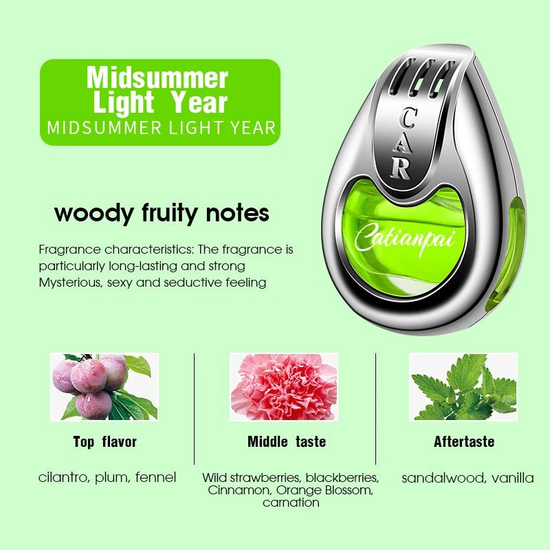 "Car Air Freshener Fragrance – Creative Vent Diffuser Pendant, Long - Lasting Aromatherapy Scent for Auto Interiors" - RELUX.STORE