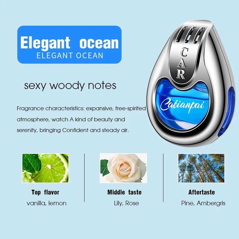 "Car Air Freshener Fragrance – Creative Vent Diffuser Pendant, Long - Lasting Aromatherapy Scent for Auto Interiors" - RELUX.STORE